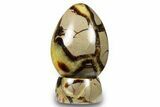 Polished Septarian Egg with Stand - Madagascar #260947-1